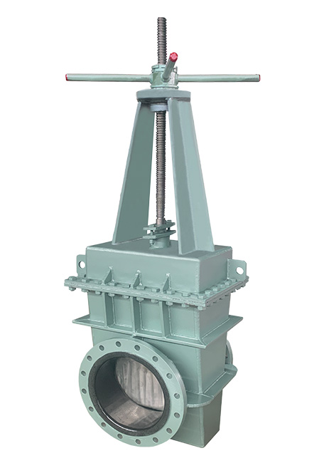 手動(dòng)襯膠閘板閥 