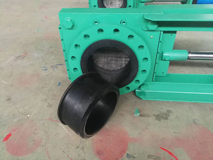 高壓法蘭式礦漿刀閘閥密封圈