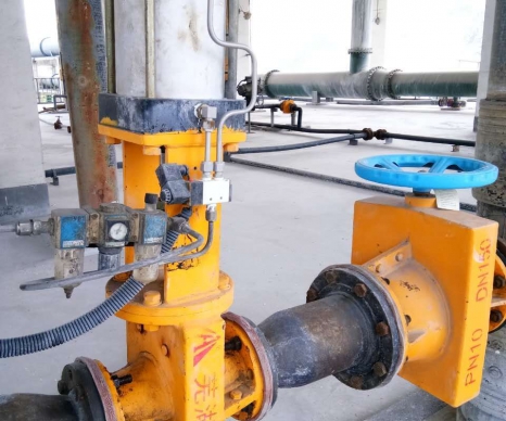 氣動(dòng)管夾閥使用現(xiàn)場