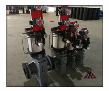 特制高耐溫耐磨耐腐蝕氣動管夾閥