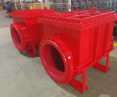 臥式襯膠止回閥-1