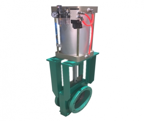 氣動(dòng)礦漿刀閘閥（法蘭式）